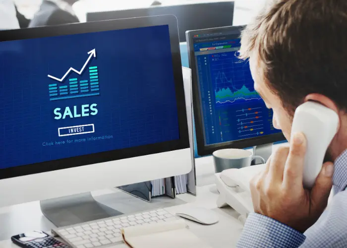 sales canvassing sedang bernegosiasi