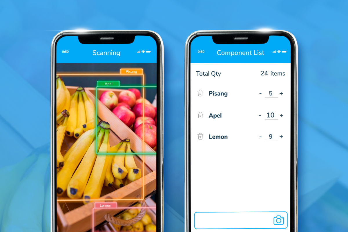 Integrasi teknologi image recognition ke dalam aplikasi mobile sales lapangan. Fitur ini bisa membantu sales lapangan menghitung stok dengan cepat dan akurat.